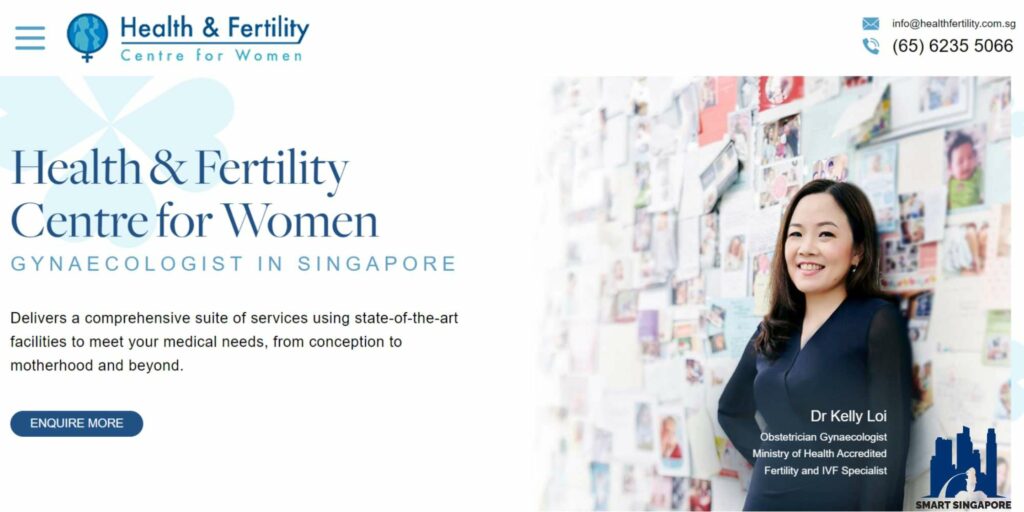 Health & Fertility Centre for Women's Homepage