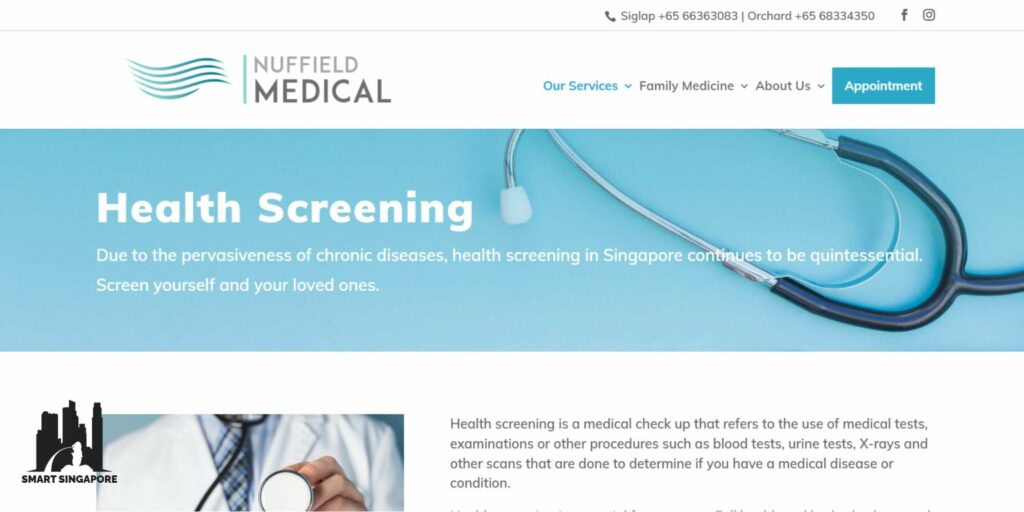 Nuffield Medical's Homepage