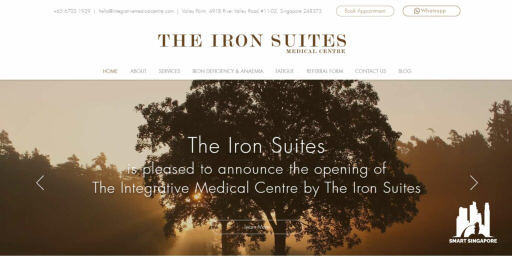 The Iron Suites Medical Centre's Homepage