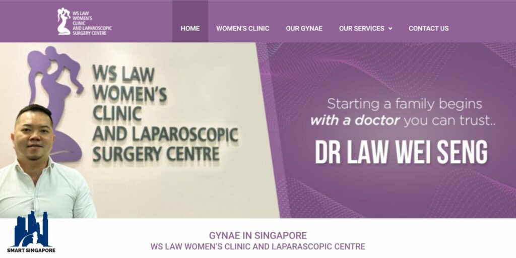 WS Law Women’s Clinic & Laparoscopic Surgery Centre's Homepage