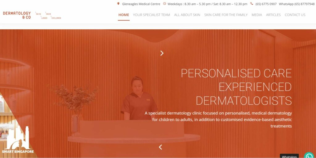 Dermatology & Co. Homepage