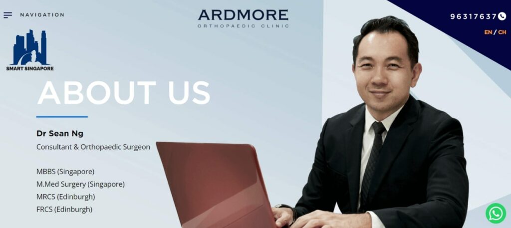 Dr Sean Ng Homepage