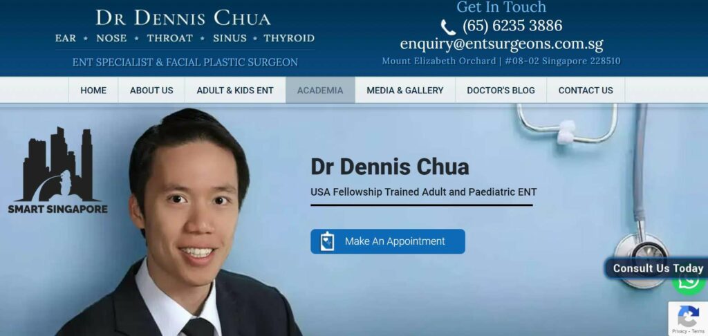 Dr. Dennis Chua homepage