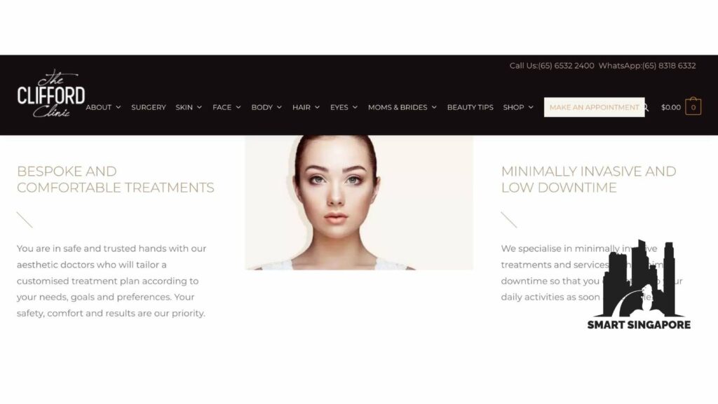 The Clifford Clinic homepage