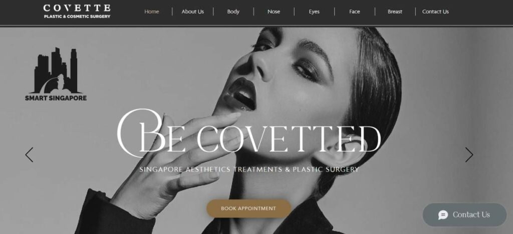 The Covette Clinic homepage