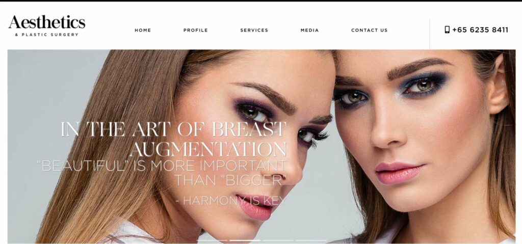 Colin Tham Plastic Surgery Homepage