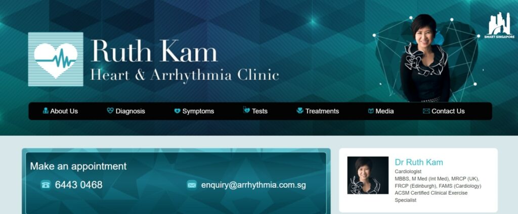 Dr Ruth Kam – Ruth Kam Heart & Arrhythmia Clinic Homepage