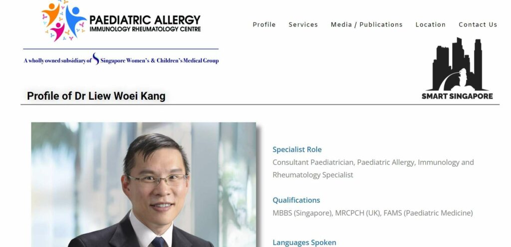 Dr. Liew Woei Kang Homepage