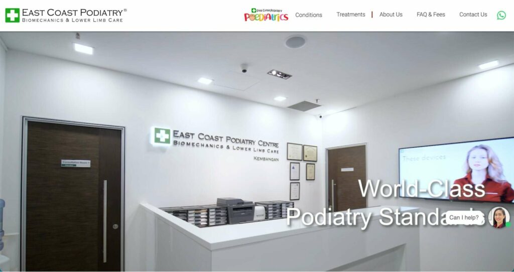 East Coast Podiatry Homepage