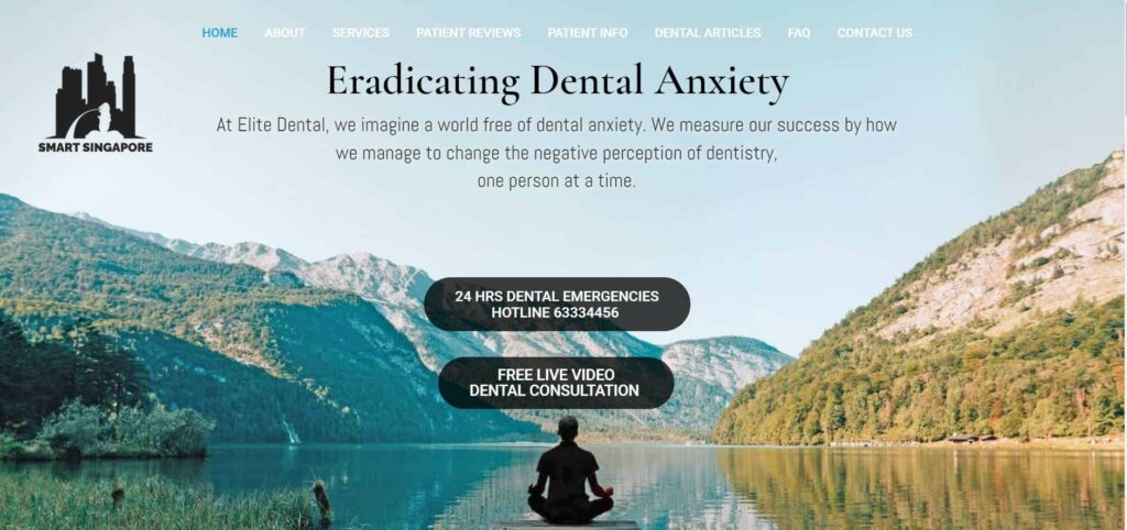 Elite Dental Group Homepage
