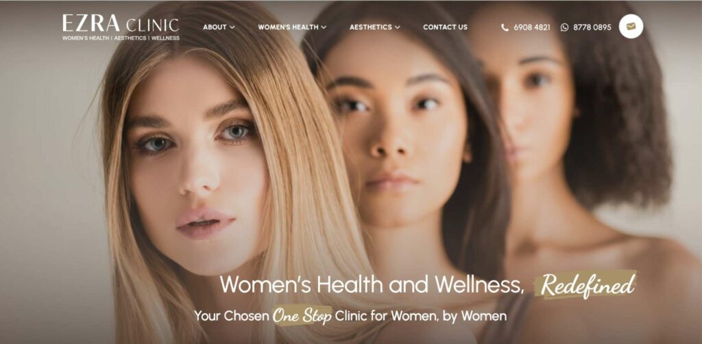 Ezra Clinic Homepage