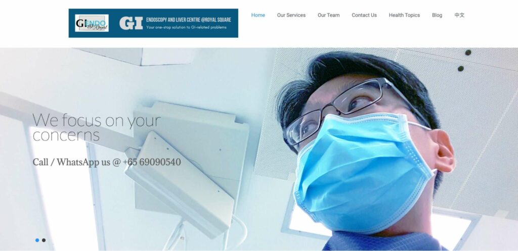 GI Endoscopy and Liver Centre - Dr Quan Wai Leong Homepage