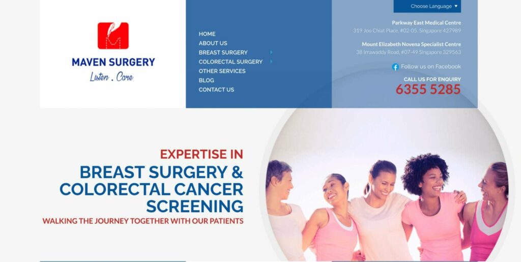 Maven Surgery Homepage