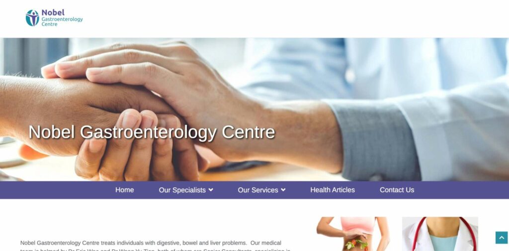 Nobel Gastroenterology Centre - Drs. Wang Yu Tien & Eric Wee Homepage