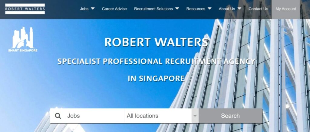 Robert Walters Homepage