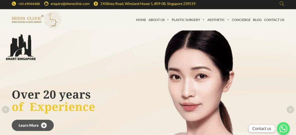 Shens Clinic Homepage