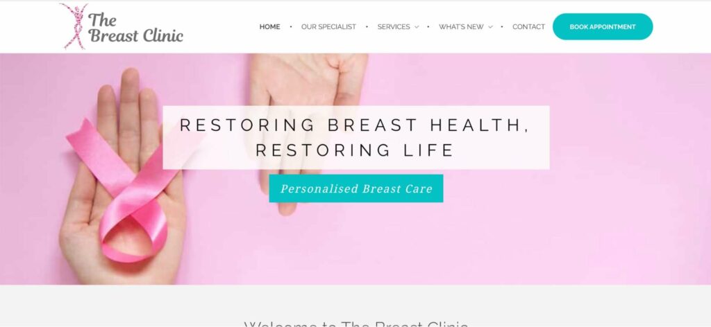 The Breast Clinic by SMG Homepage