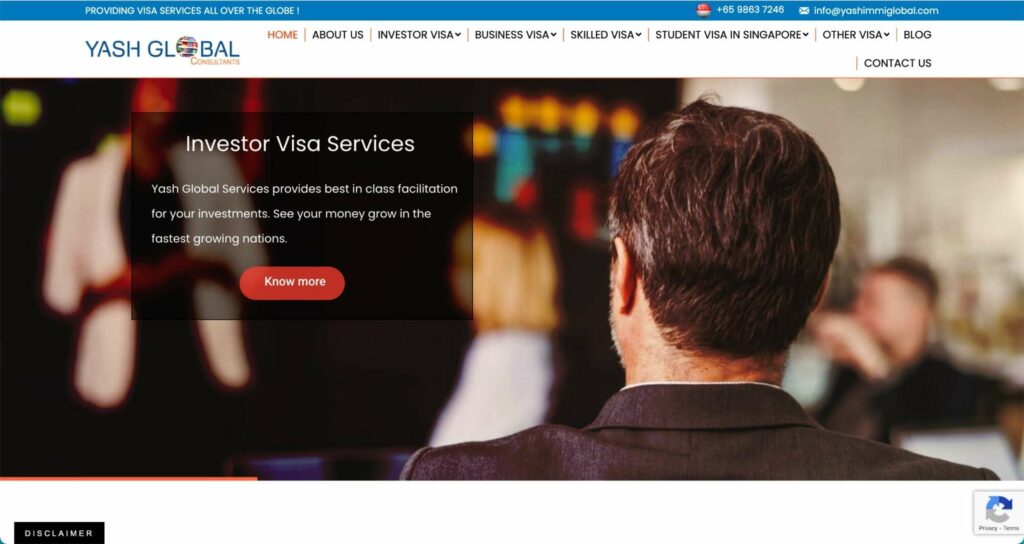 Yash Global Consultants Homepage