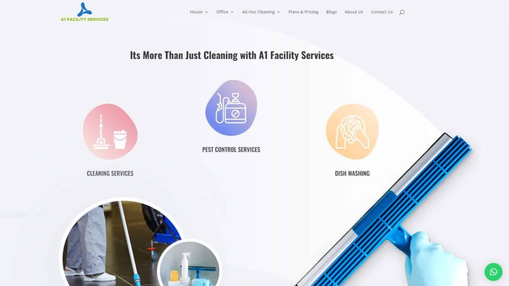 A1 Facility Services Homepage