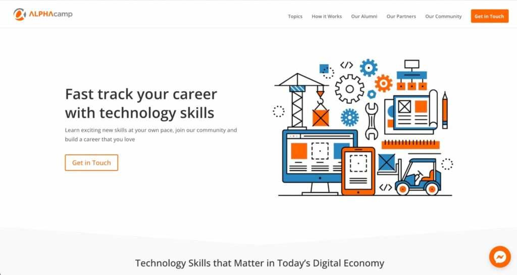 ALPHA Camp Homepage