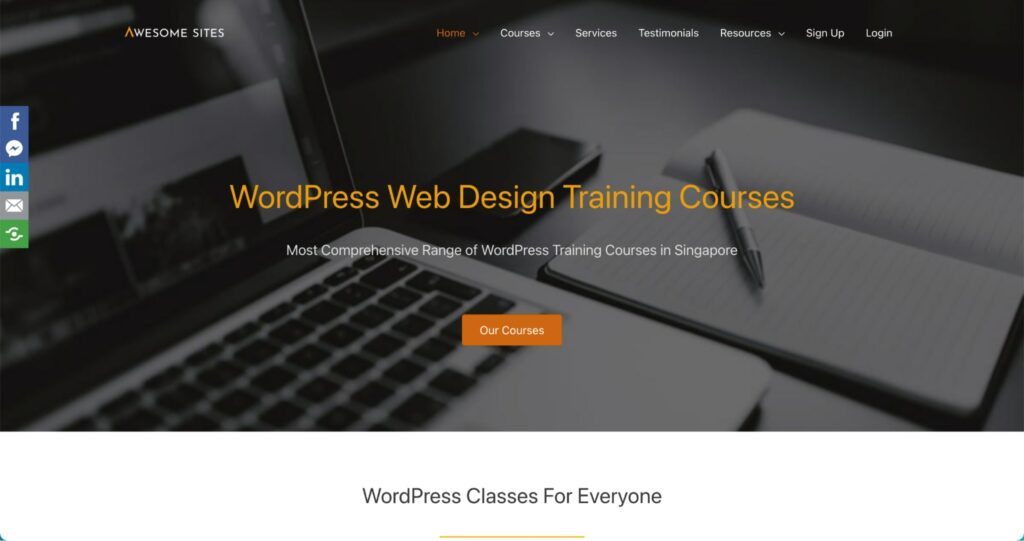 Awesome Sites Homepage