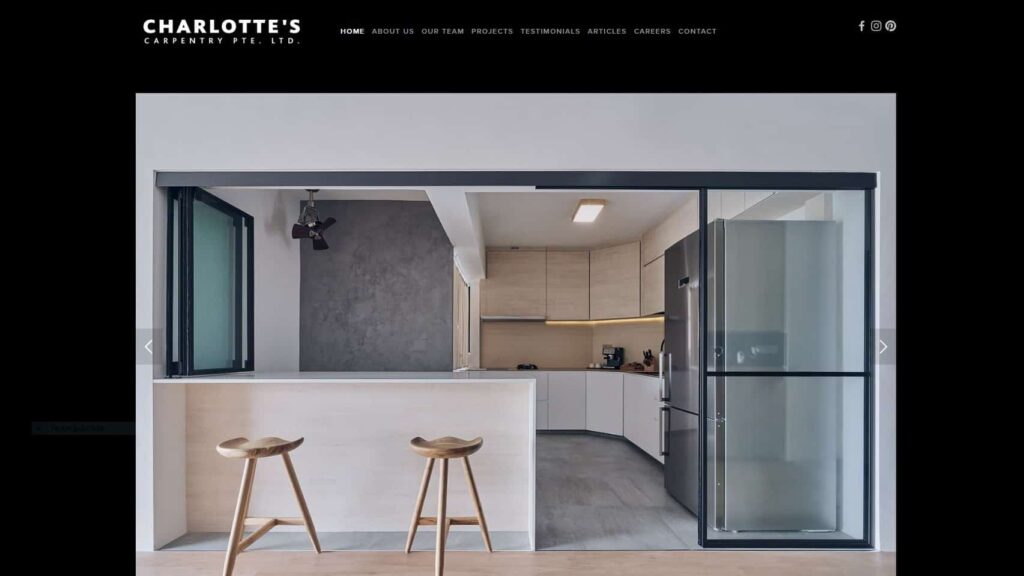 Charlotte’s Carpentry Homepage