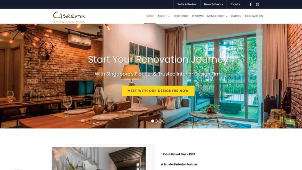 Ciseern Homepage