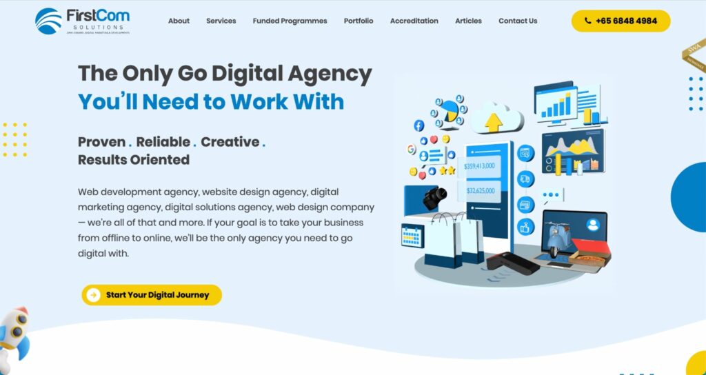 FirstCom Solutions Homepage