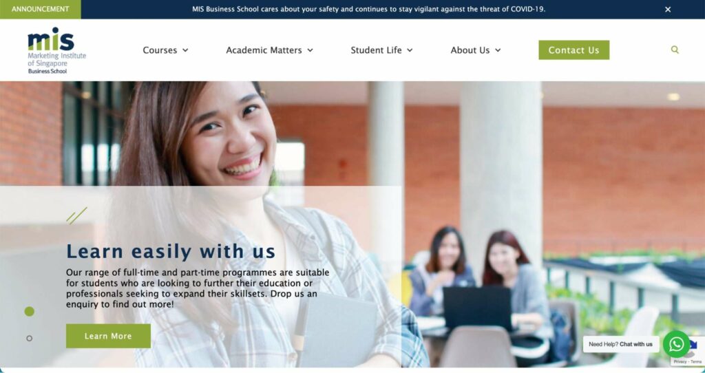 Marketing Institute of Singapore Business School Homepage