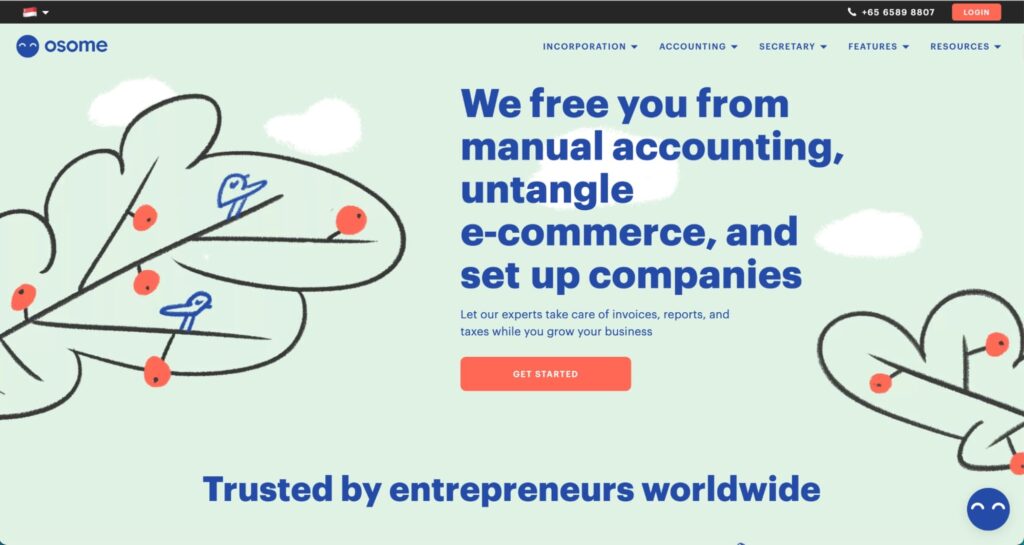 Osome Homepage