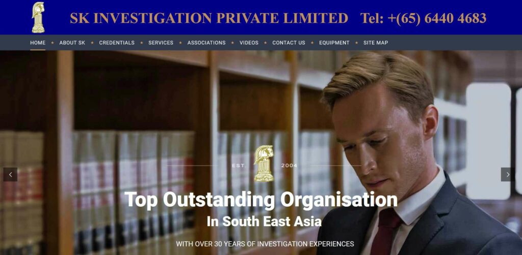 SK Investigation Homepage