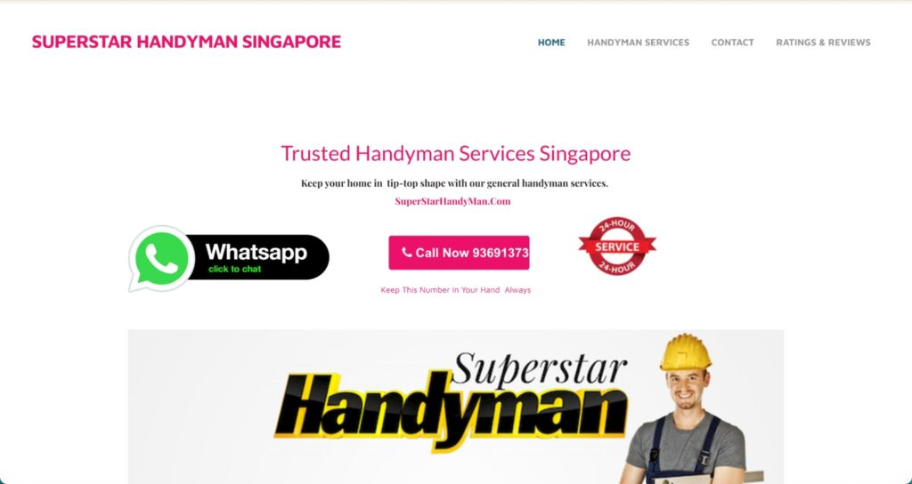 Superstar Handyman Homepage
