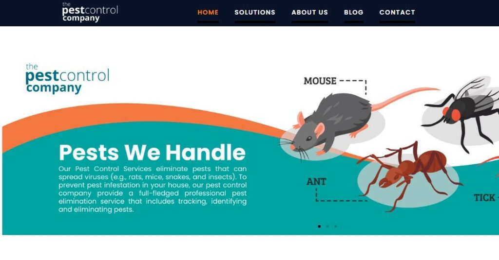 The Pest Control Company Homepage