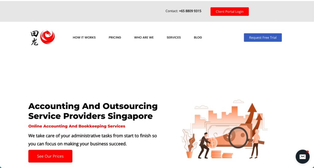 Tianlong Services Homepage