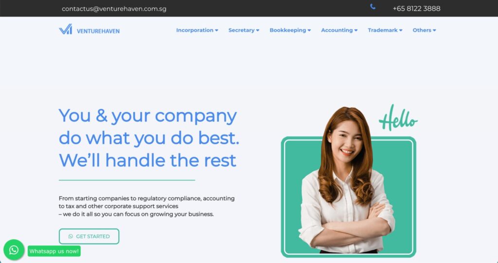 VentureHaven Homepage