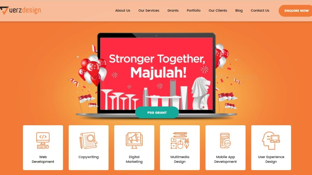 Verz Design Homepage