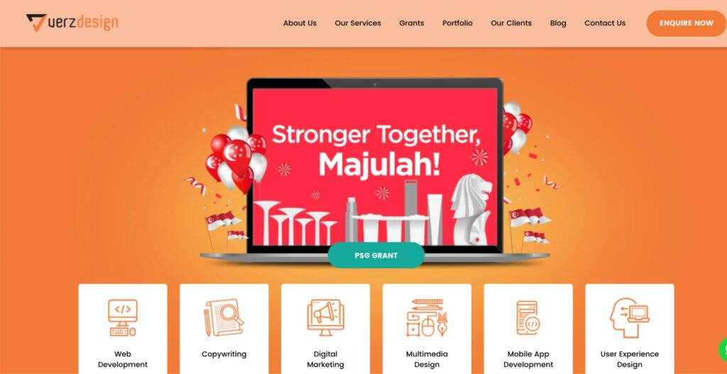 Verz Design Homepage