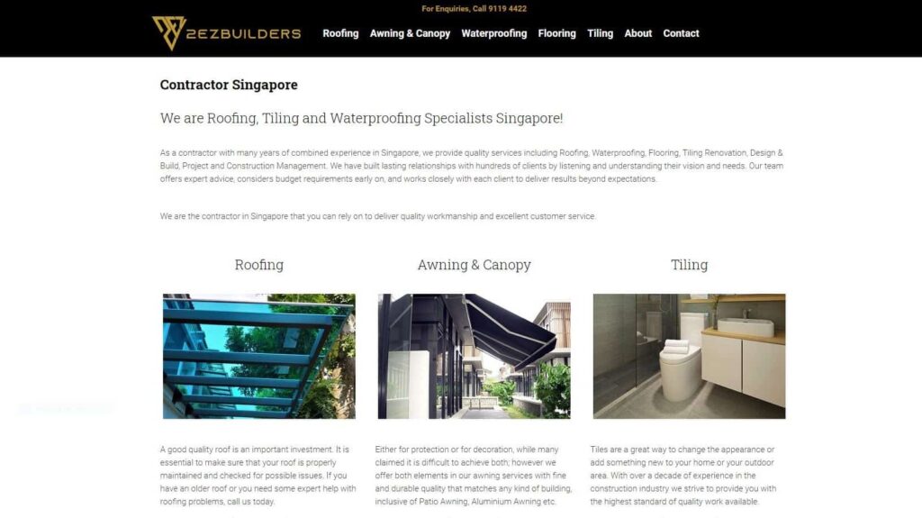 2ezBuilders Homepage