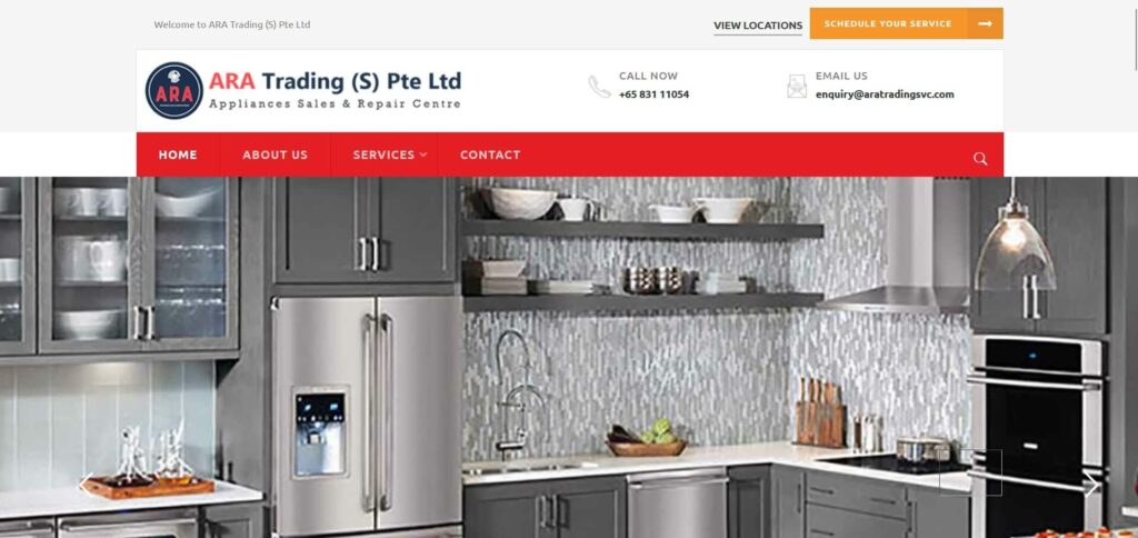 ARA Electrical Trading Homepage
