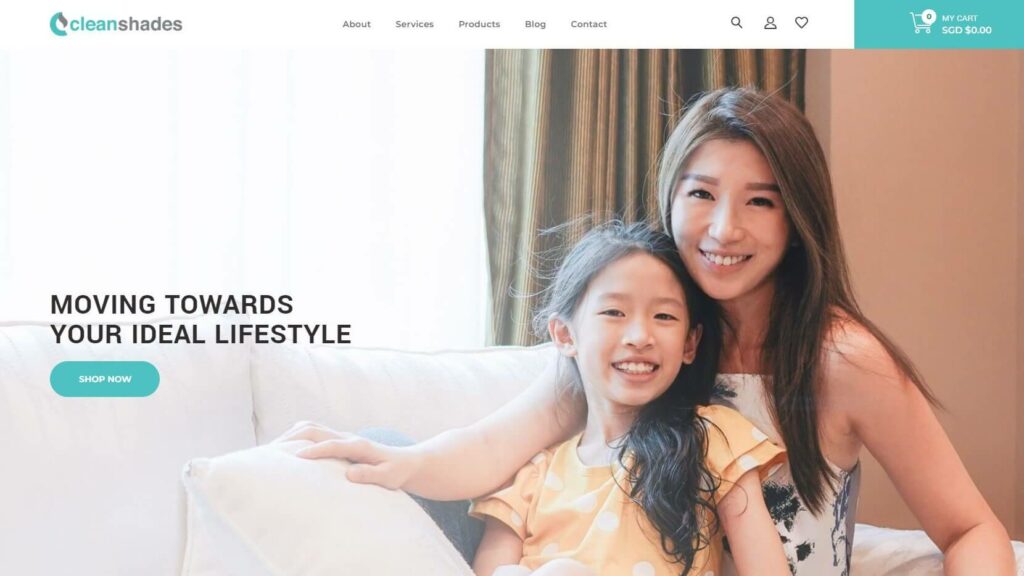 Cleanshades Homepage