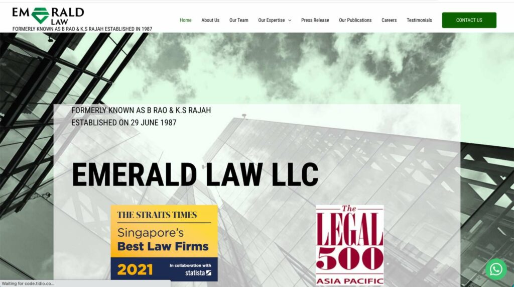 Emerald Law Homepage