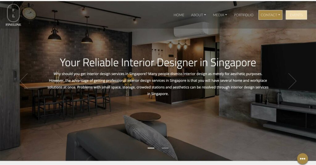 Fineline Design Homepage