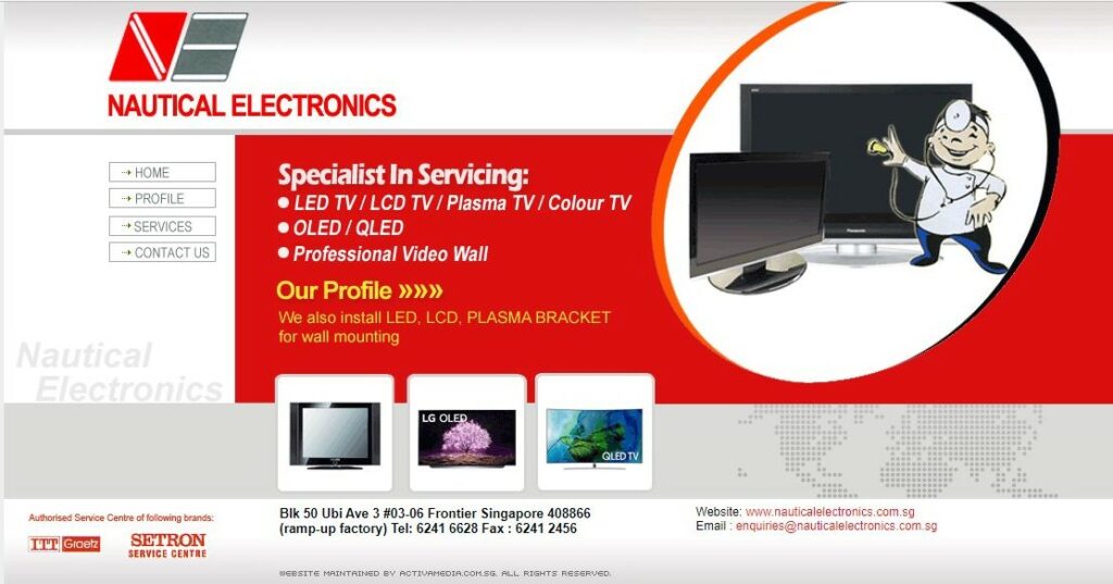 Nautical Electronics Homepage