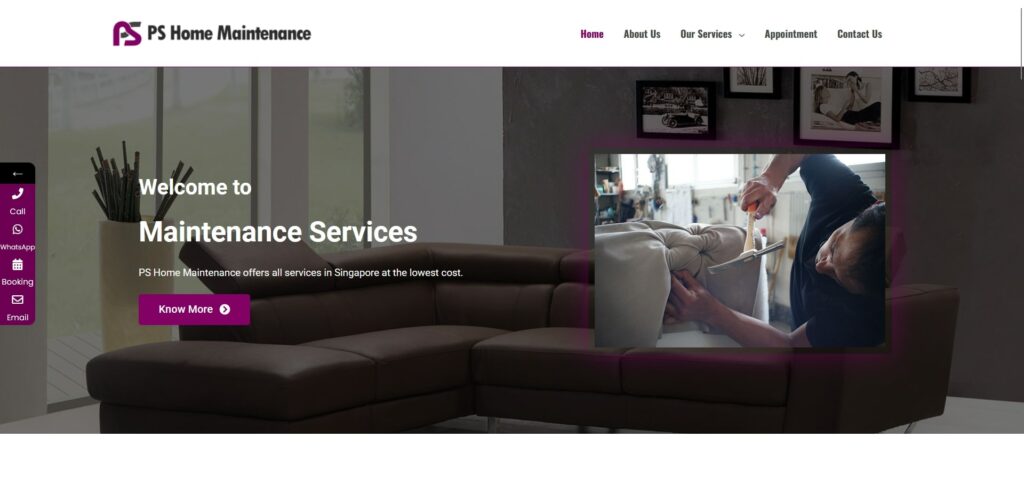 PS Home Maintenance Homepage