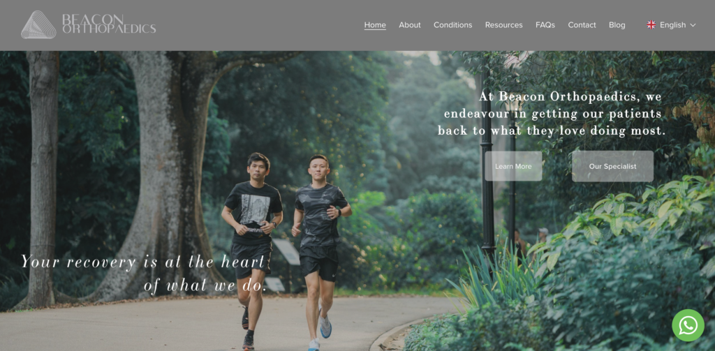 Dr Bryan Wang - Beacon Orthopaedics