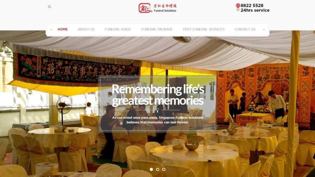 Funeral Solutions Singapore's Homepage