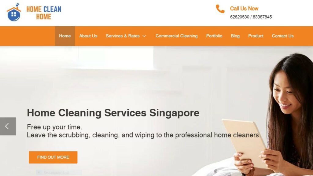 Home Clean Home's Homepage
