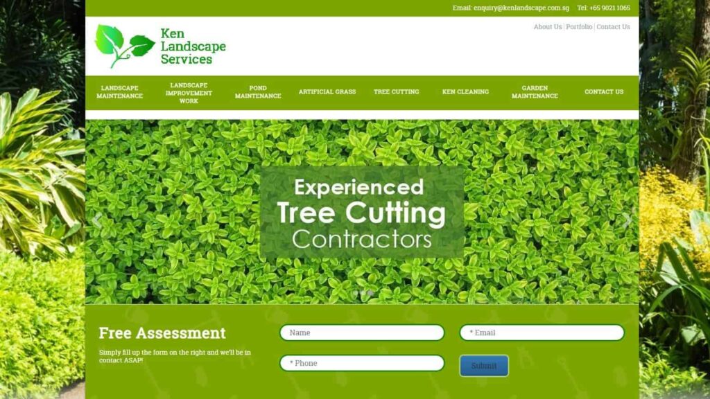 Ken Landscape Services's Homepage