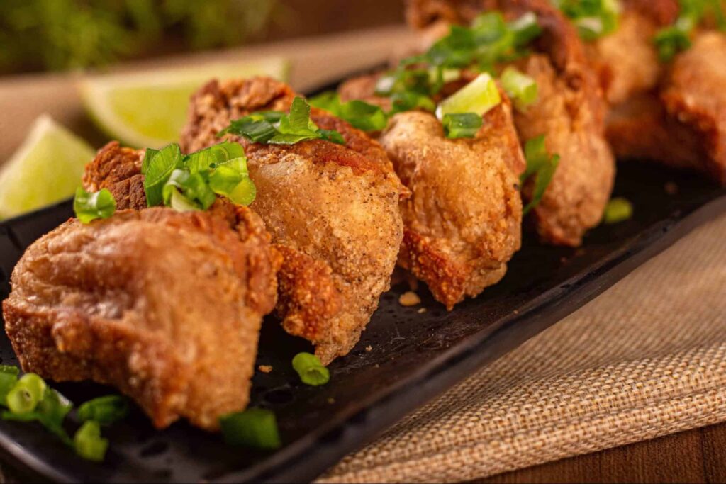 Sample the raved-about pork cubes at KPO Cafe Bar