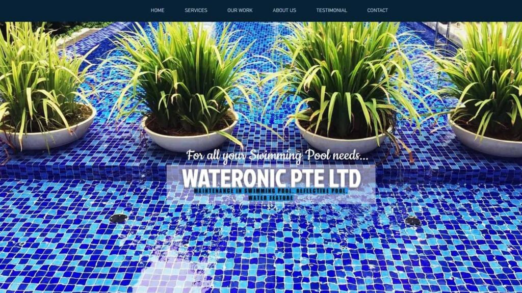 Wateronic Pte Ltd's Homepage
